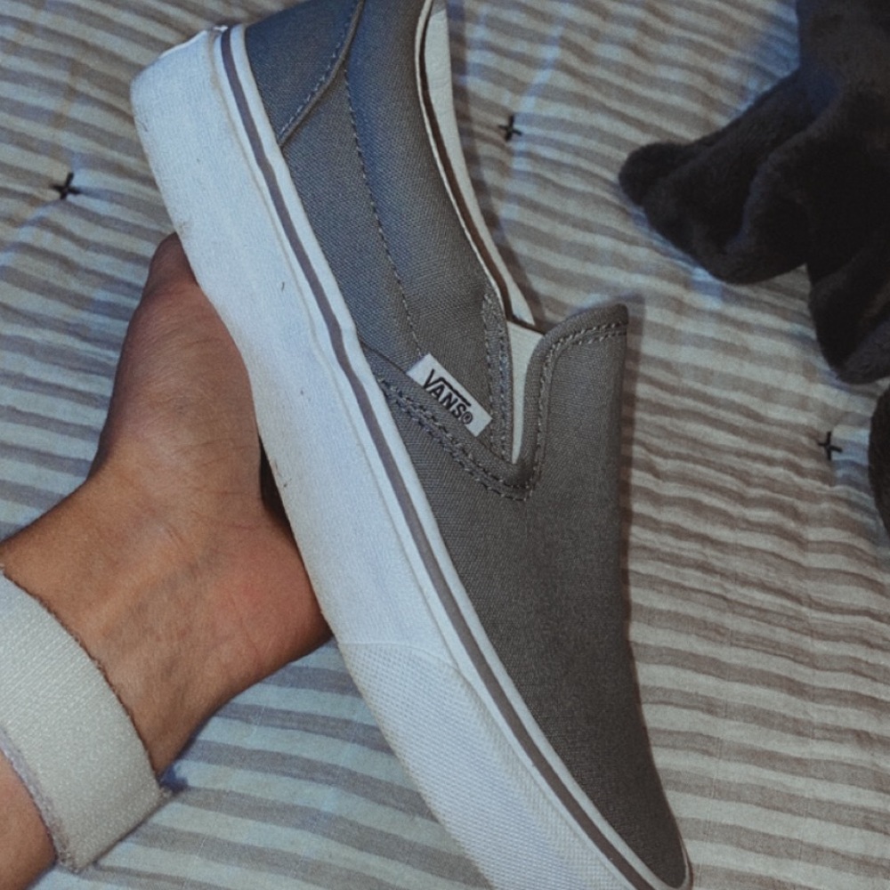 Grey vans